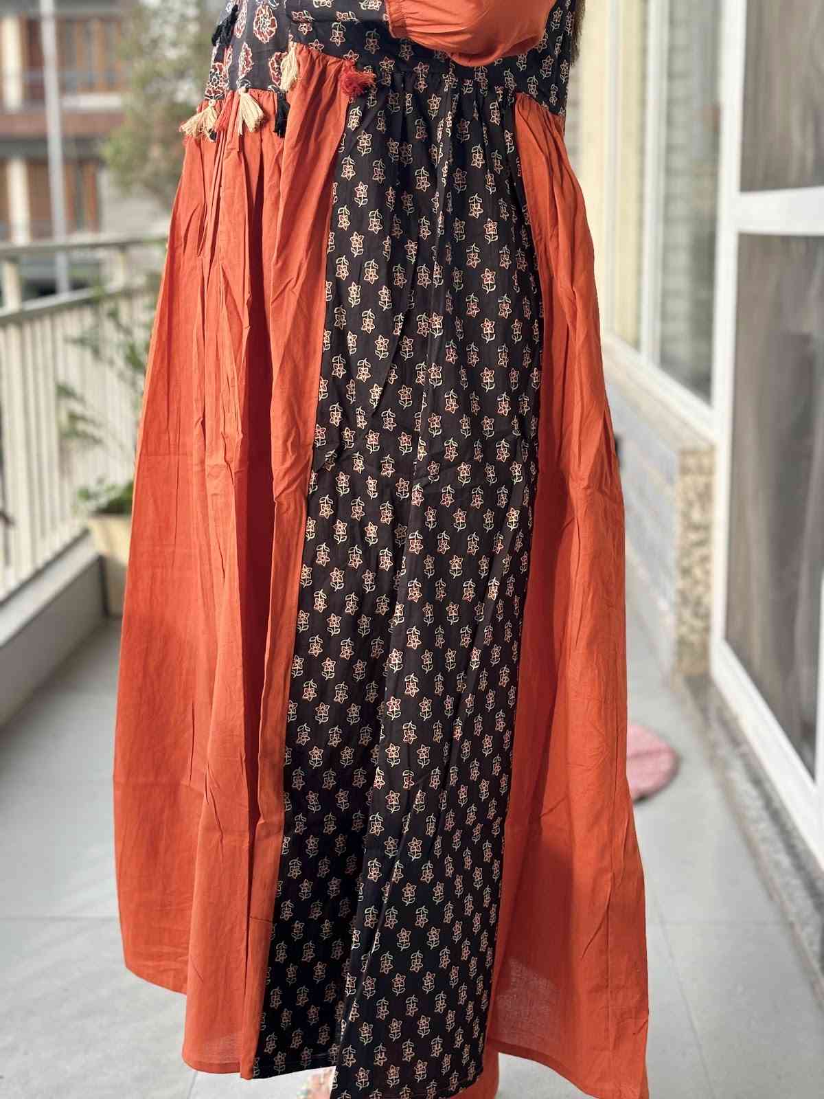 pure-cotton-suit-set-with-ajrakh-panelling-on-front-back-paired-with-mul-cotton-dupatta-rust-5