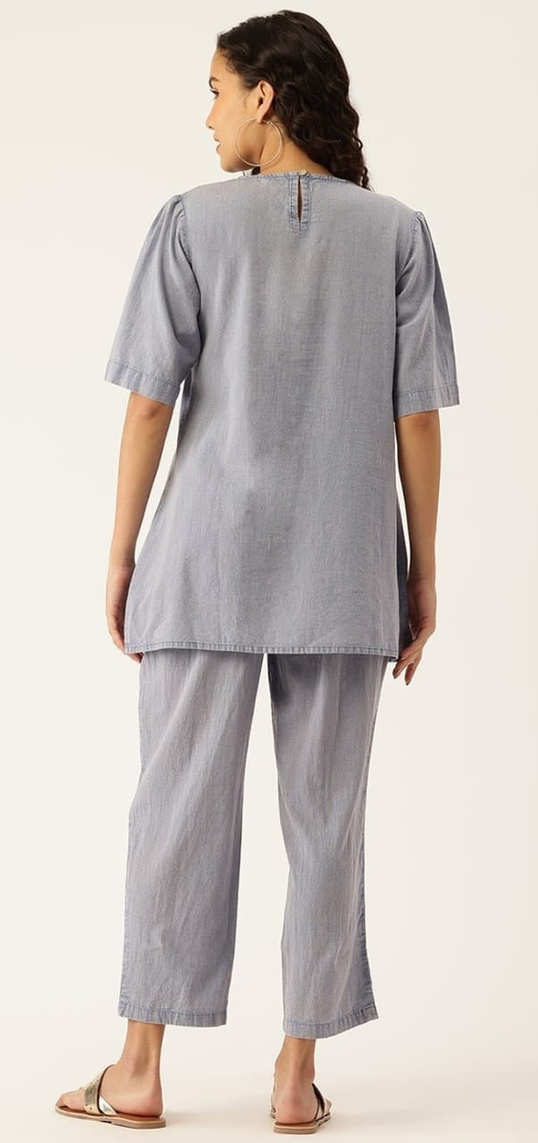 pure-cotton-washed-denim-look-embroidered-co-ord-set-blue-2