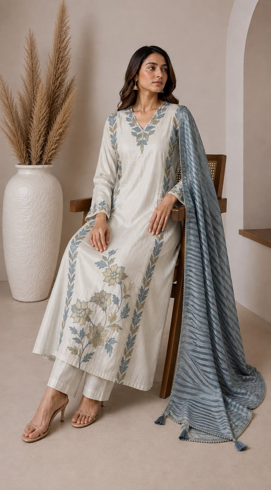 pure-crepe-embroidered-a-line-suit-set-with-mul-cotton-lining-bell-sleeves-paired-with-tissue-dupatta-earthy-blue-1