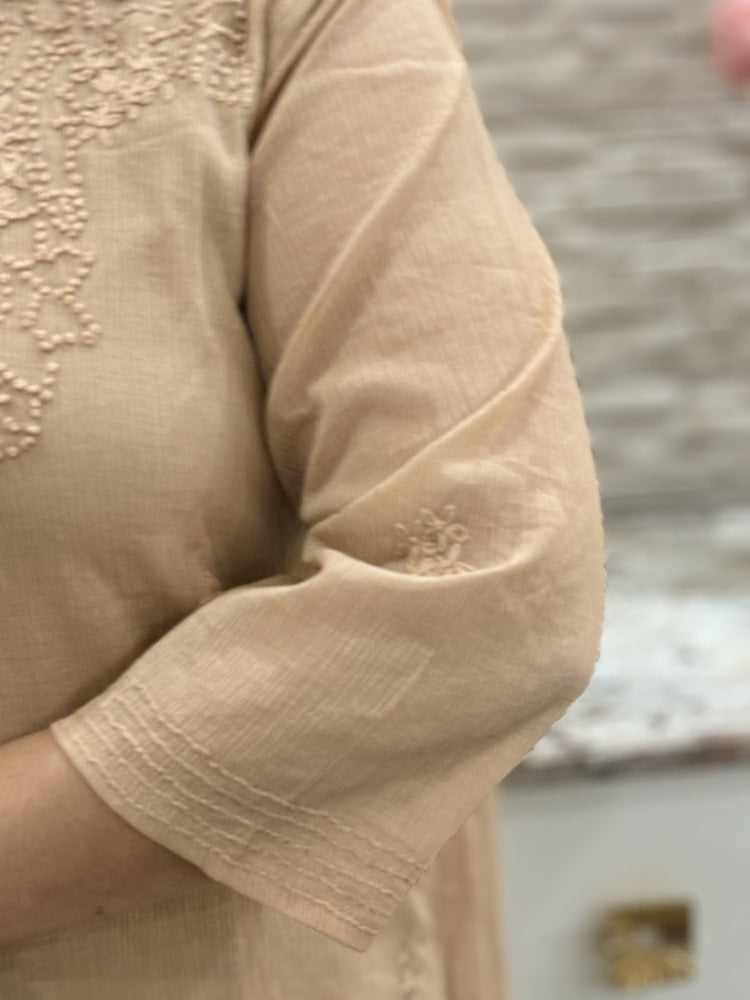 pure-crush-cotton-hand-embroidered-straight-fit-suit-set-with-mul-cotton-lining-light-brown-2