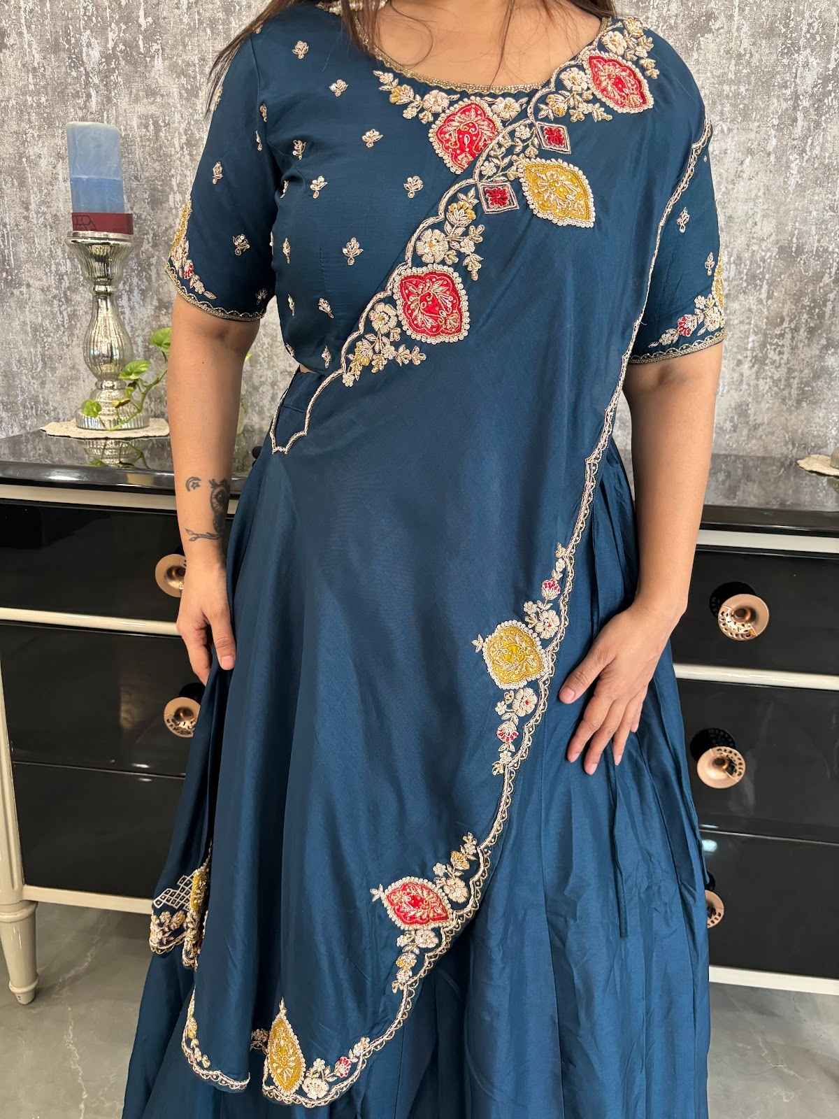 pure-dola-silk-zardozi-work-lehenga-with-dupatta-style-cape-ready-blue-2