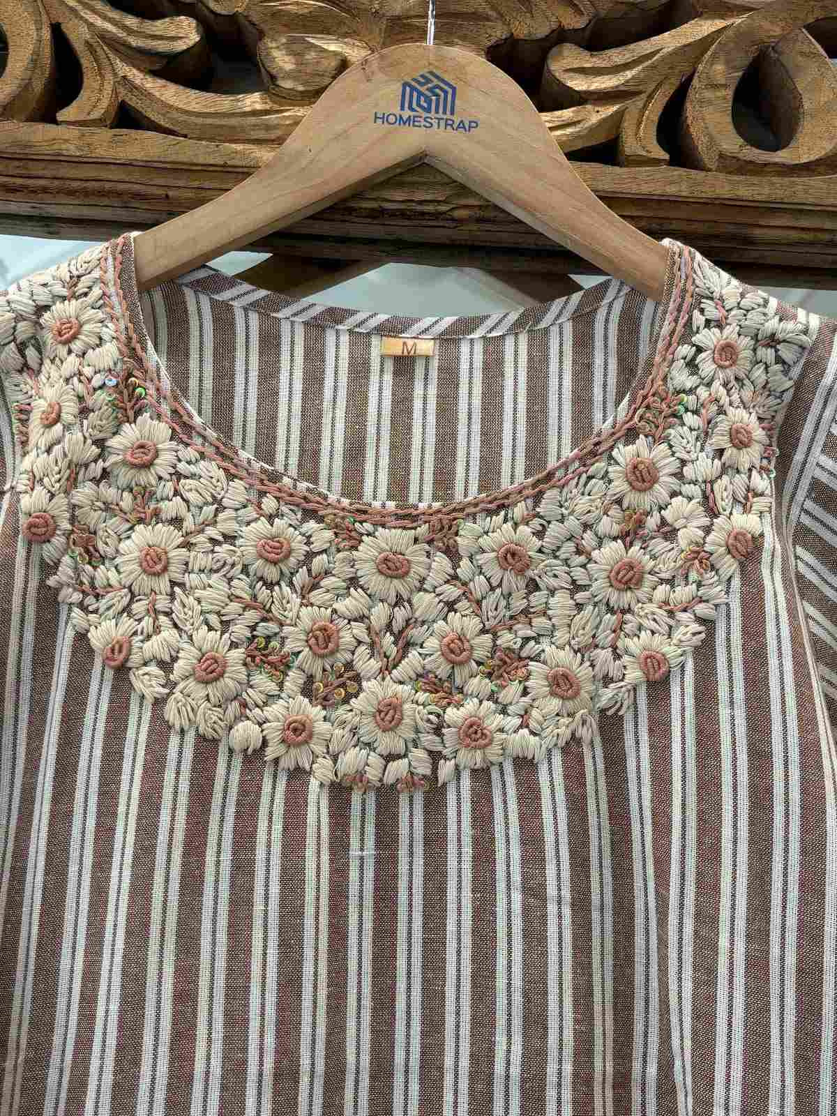 pure-handloom-cotton-hand-embroidered-kurta-brown-2