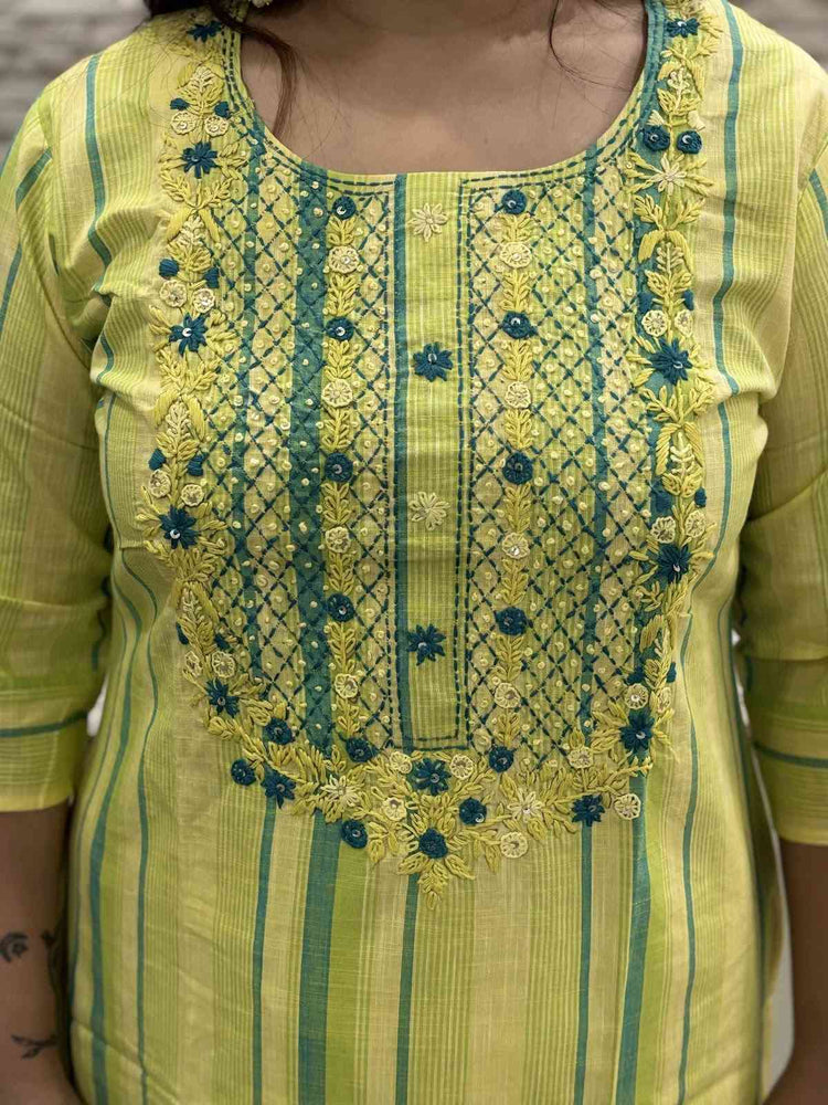 pure-handloom-striped-hand-embroidered-pant-set-yellow-2
