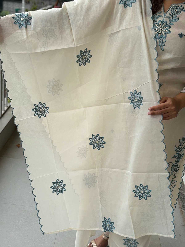 pure-kora-cotton-cut-work-straight-fit-suit-set-with-lining-off-white-and-blue-5