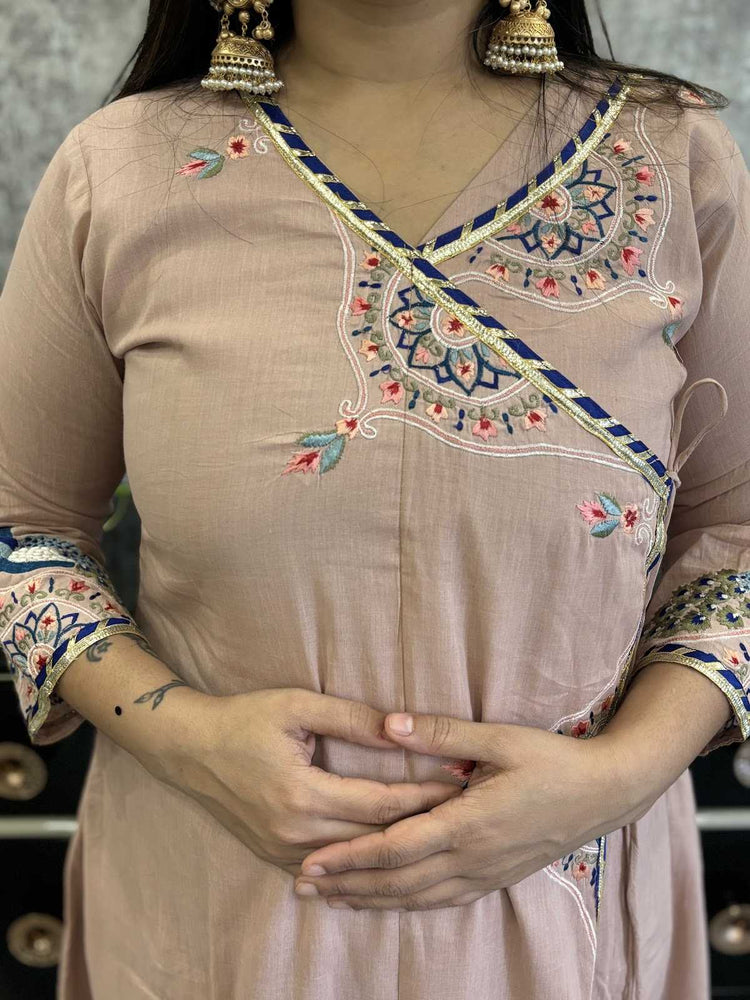 pure-mul-cotton-angrakha-style-embroidered-dress-powder-peach-2
