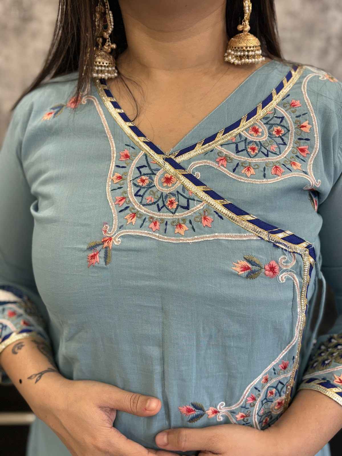 pure-mul-cotton-angrakha-style-embroidered-dress-sky-blue-2