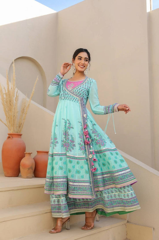 pure-mul-cotton-angrakha-style-two-layered-gota-work-floor-length-dress-blue-1