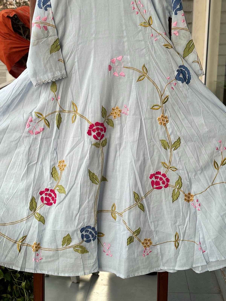 pure-mul-cotton-appliquÃ©-work-anarkali-dress-with-lining-ice-blue-2