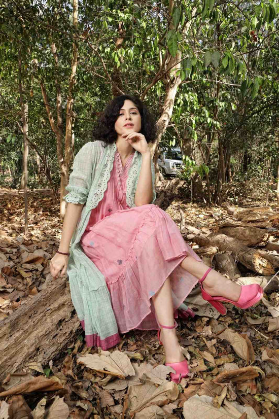 pure-mul-cotton-jamdani-dress-with-mul-cotton-hand-embroidered-shrug-1