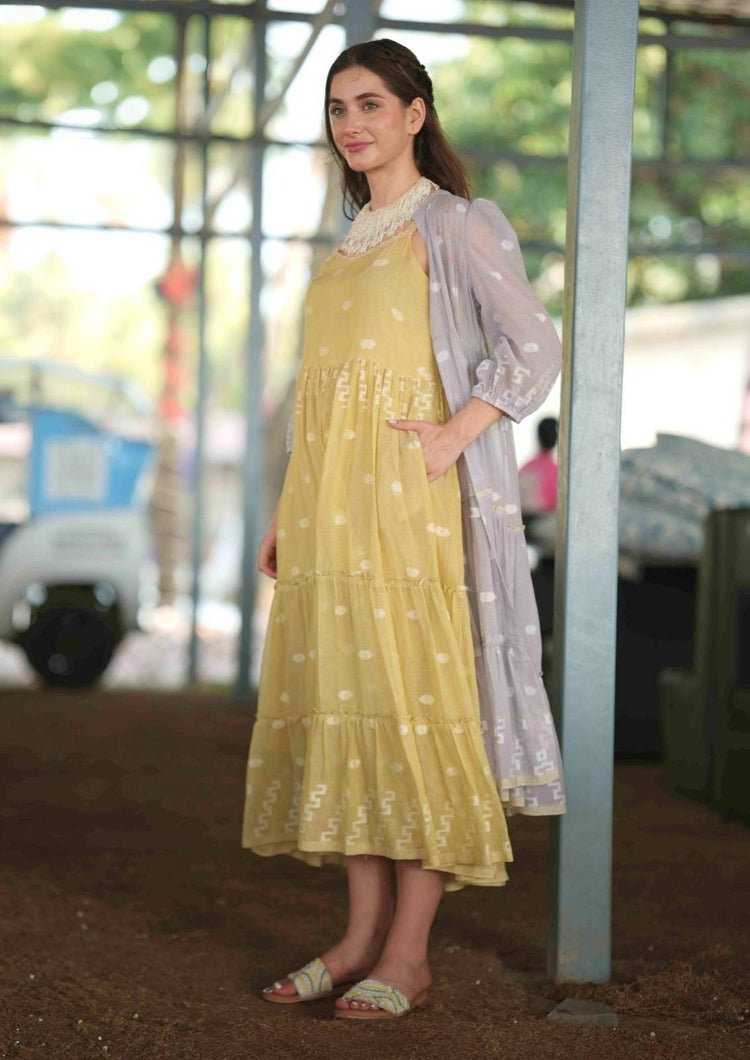 pure-mul-cotton-jamdani-dress-with-shrug-grey-3