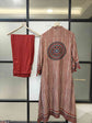 pure-muslin-a-line-ajrakh-print-pant-set-maroon-3