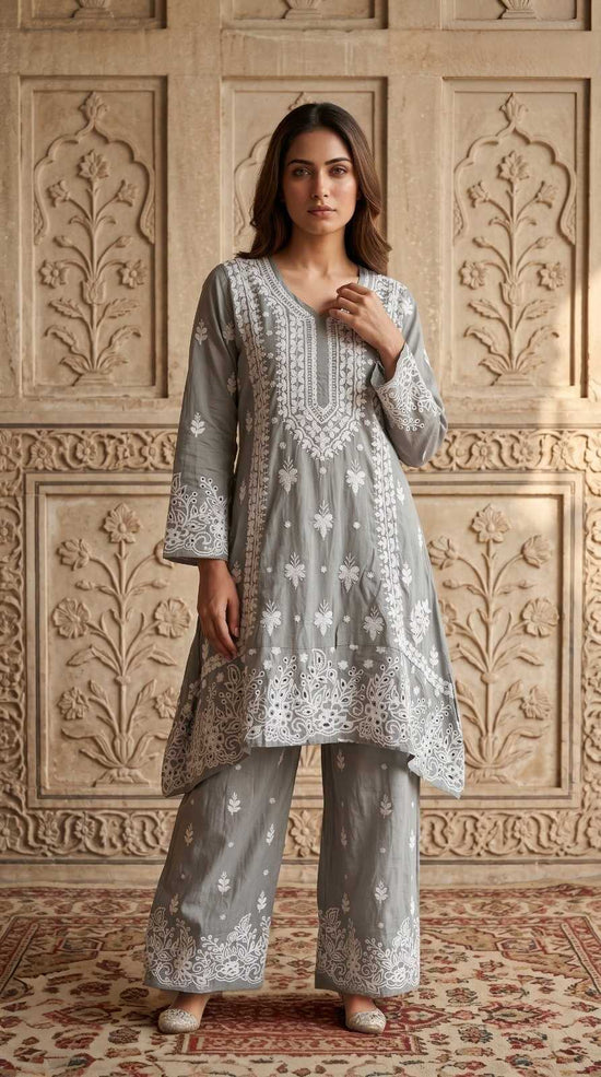 pure-muslin-chikankari-embroidered-co-ord-set-grey-1