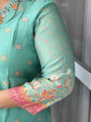 pure-muslin-hand-embroidered-ikkat-print-straight-fit-suit-set-blue-3