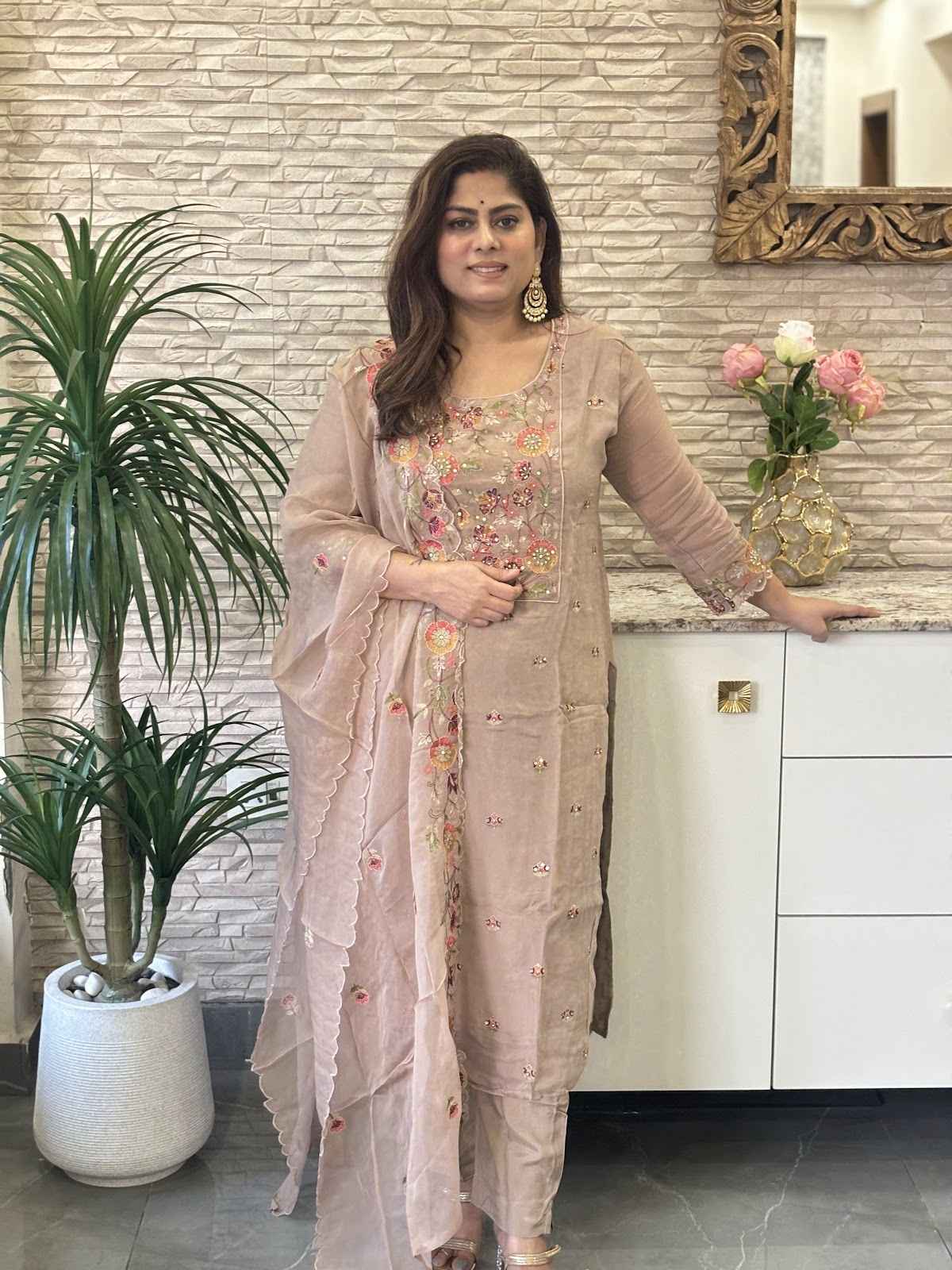pure-organza-embroidered-straight-fit-suit-set-with-mul-cotton-lining-camel-1