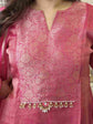 pure-tissue-a-line-suit-set-with-brocade-patch-work-metal-hangings-paired-with-mul-chanderi-dupatta-rani-2