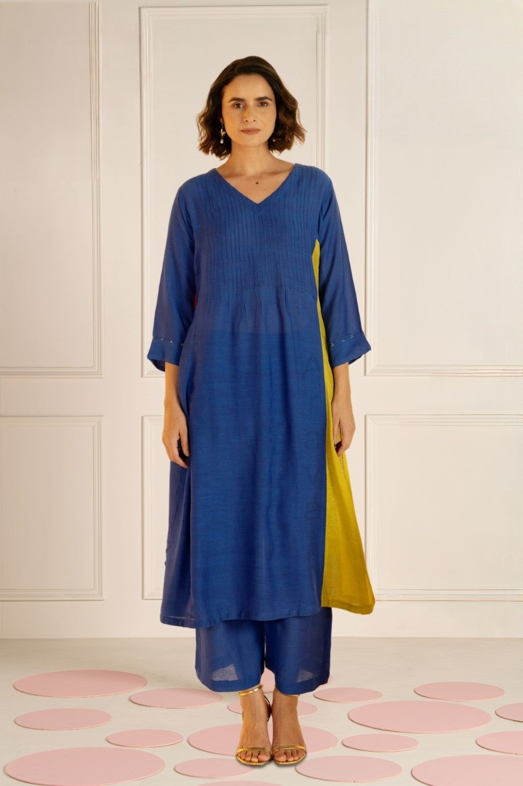 russian-silk-block-pant-set-with-separate-mul-cotton-inner-royal-blue-1