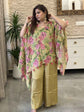 shimmer-tissue-hand-embroidered-kaftan-style-co-ord-set-mustard-3