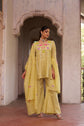 short-kurta-anarkali-style-embroidered-suit-set-with-cotton-palazzo-chanderi-dupatta-grape-green-1
