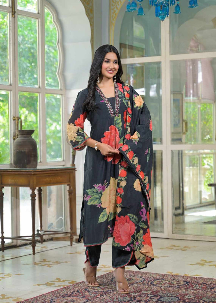 soft-chanderi-digital-print-embroidered-suit-set-paired-with-a-stylish-pant-black-2