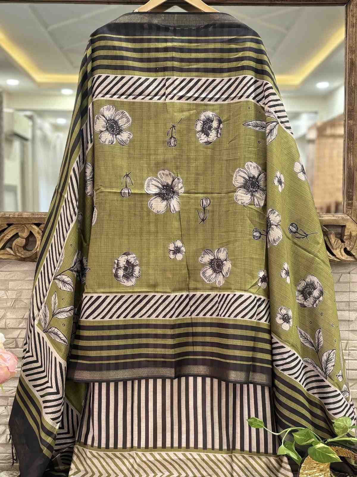 soft-chanderi-stripes-print-embroidered-straight-fit-suit-set-paired-with-chanderi-digital-print-dupatta-mehendi-green-3