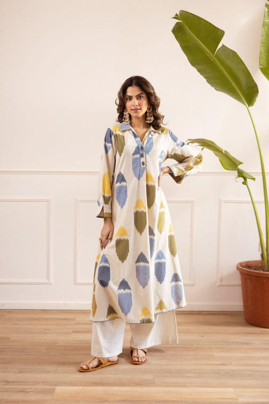 soft-cotton-flex-a-line-pant-set-beige-and-blue-1