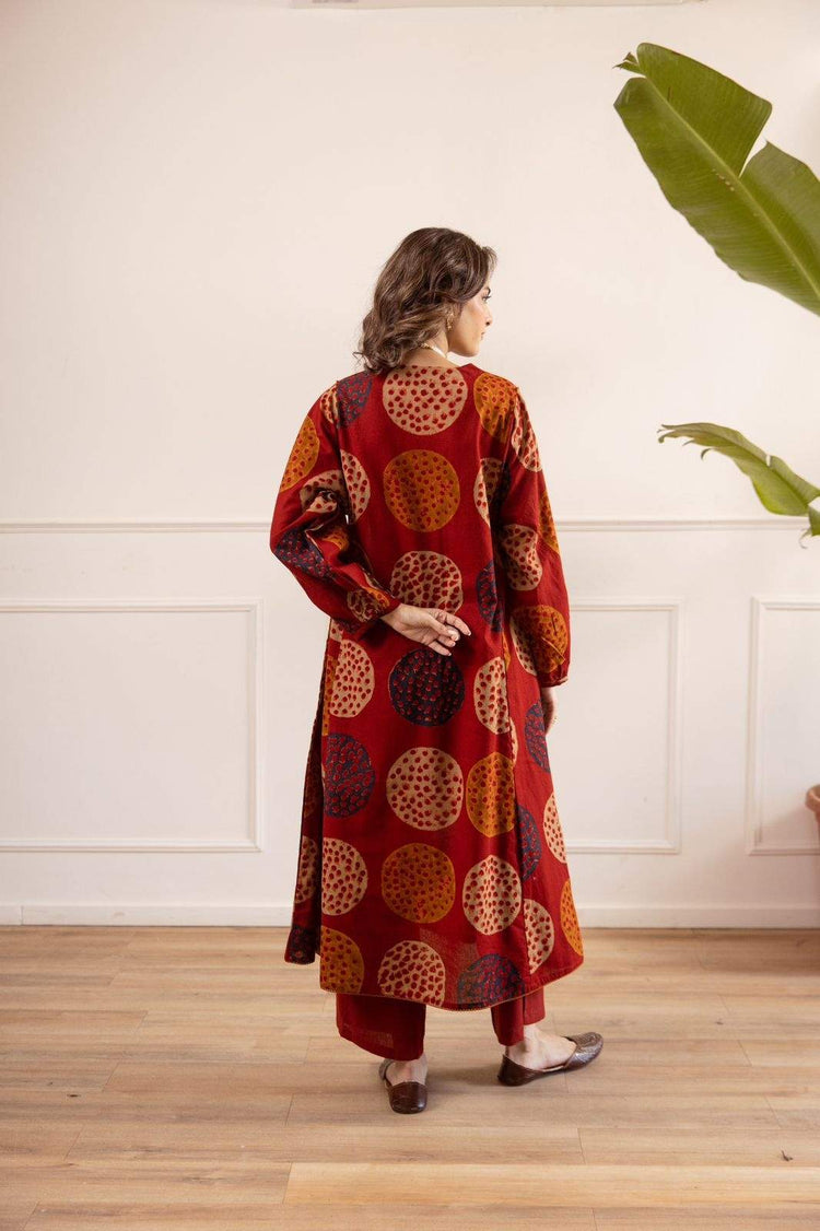 soft-cotton-flex-print-relaxed-with-pant-set-with-embroidered-neck-maroon-4