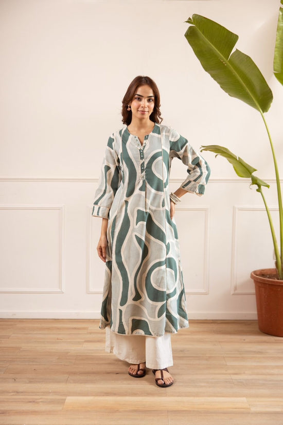 soft-cotton-flex-printed-a-line-pant-set-with-embroidered-neck-green-1