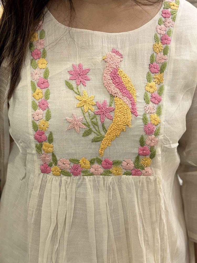 super-premium-silly-cotton-hand-embroidered-suit-set-with-gathers-paired-with-digital-floral-print-linen-chanderi-dupatta-off-white-2