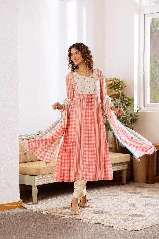 super-stylish-premium-mul-cotton-chequered-suit-set-with-lining-2